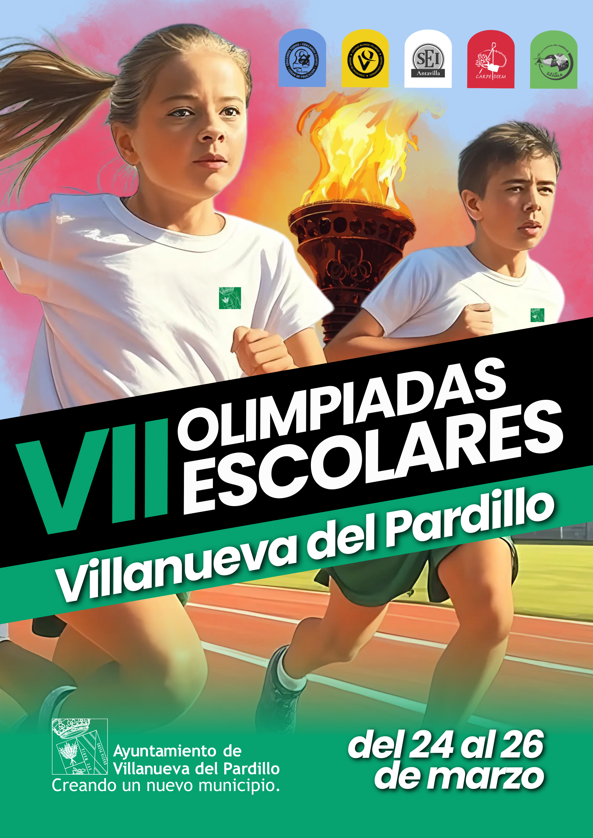 Cuenta atrás para las VII Olimpiadas Escolares de Villanueva del Pardillo