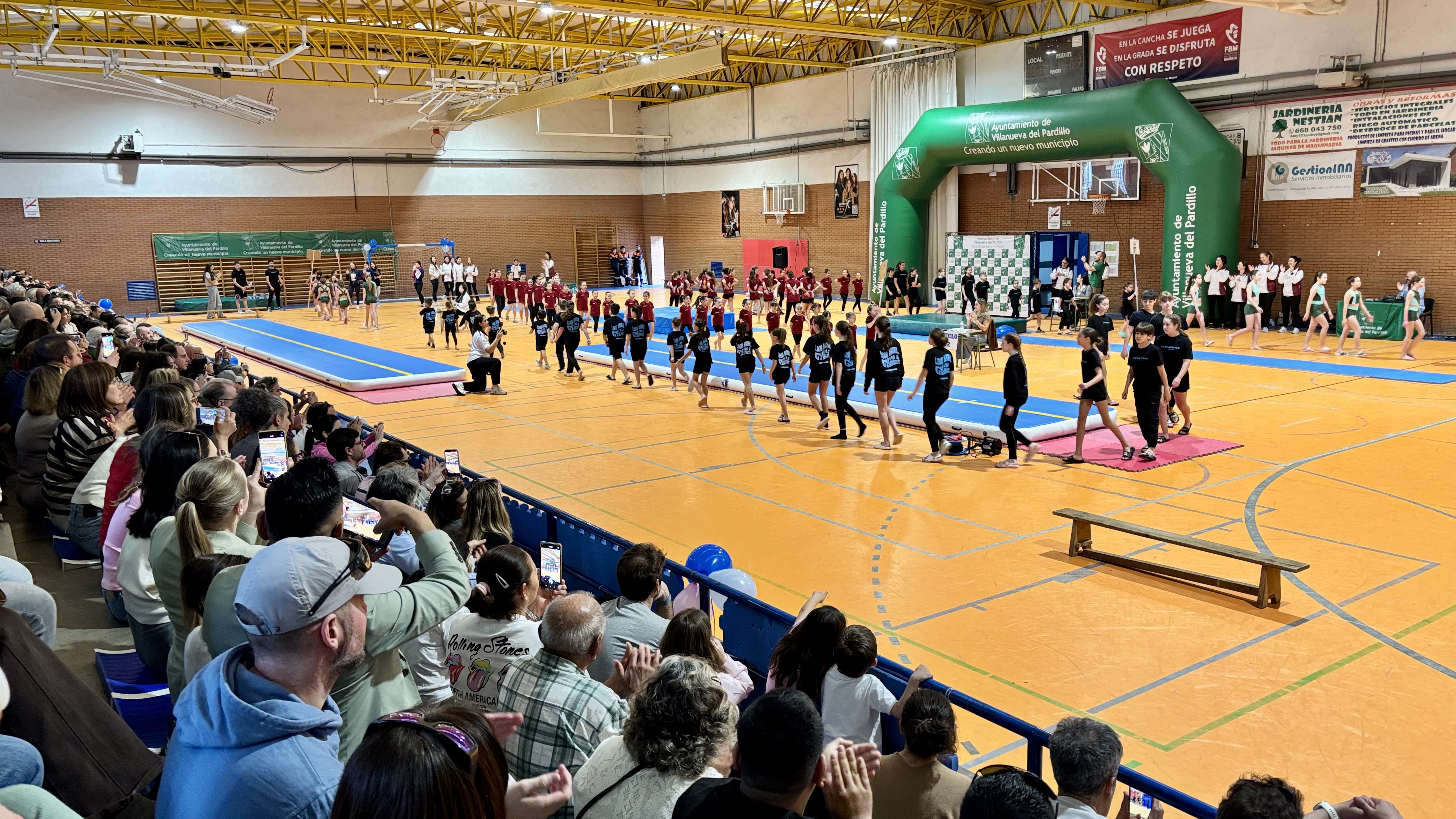Gran éxito del III Torneo Interescuelas de Acrobacias en Villanueva del Pardillo