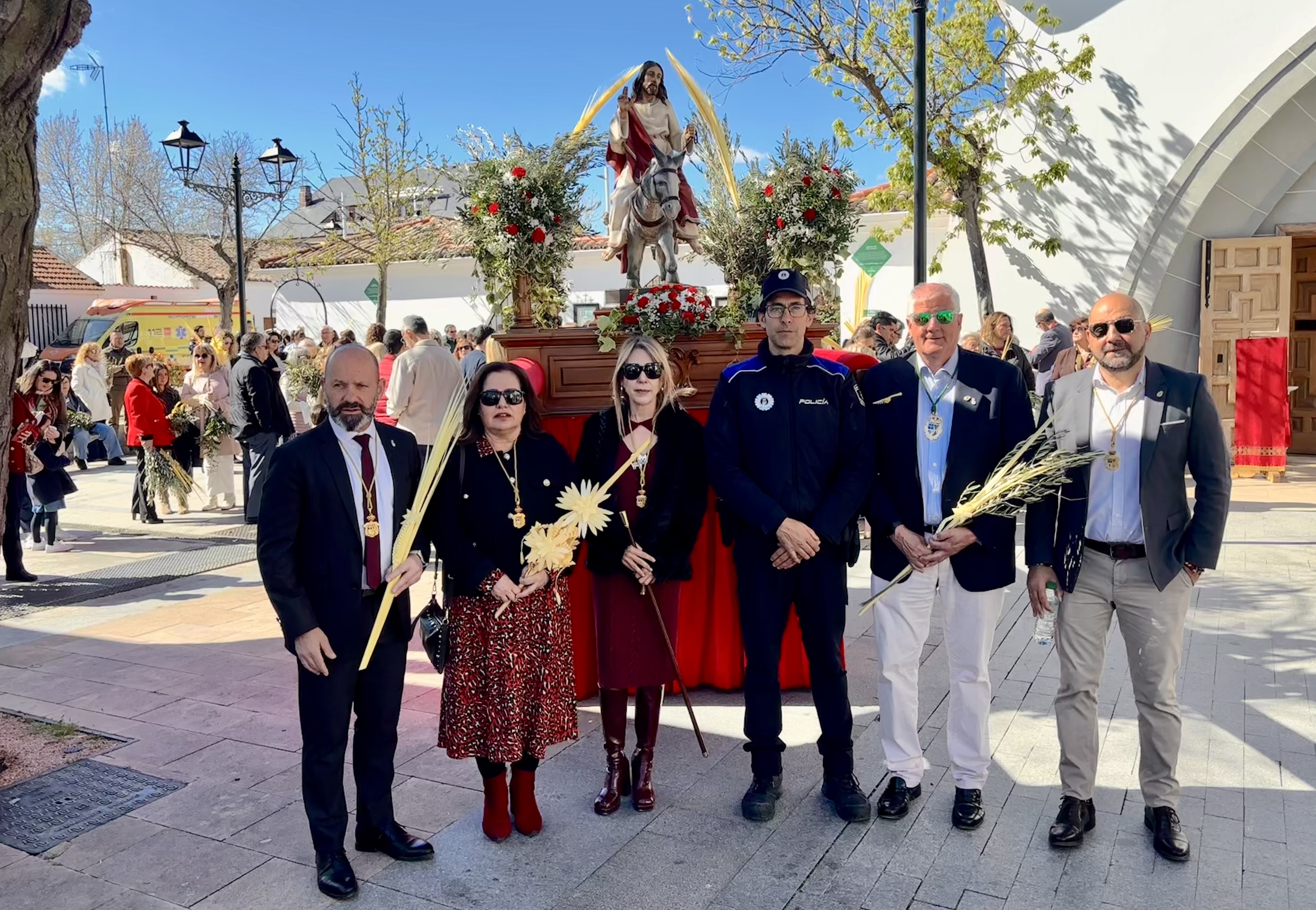 Villanueva del Pardillo inicia la Semana Santa con el Domingo de Ramos