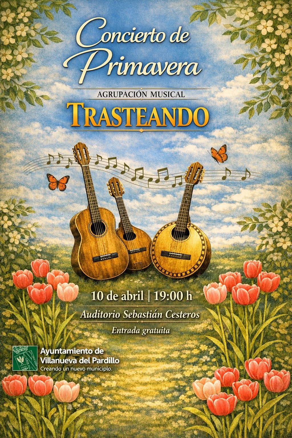 Concierto de Primavera de la Agrupación Musical Trasteando en Villanueva del Pardillo