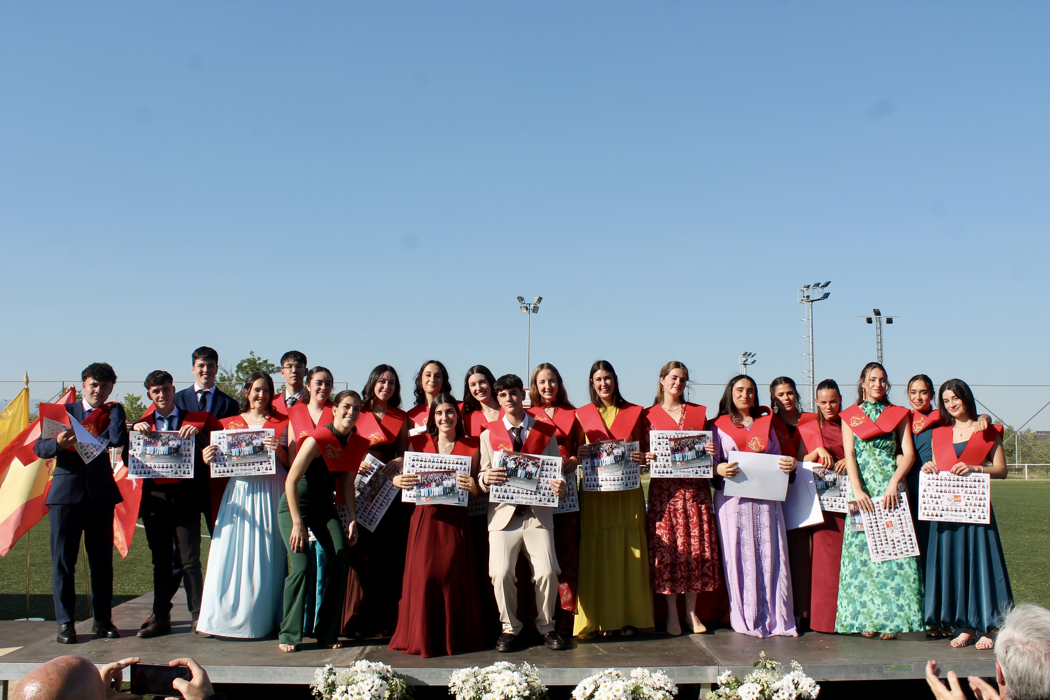 Graduación de los alumnos de 2º Bachillerato del IES Sapere Aude
