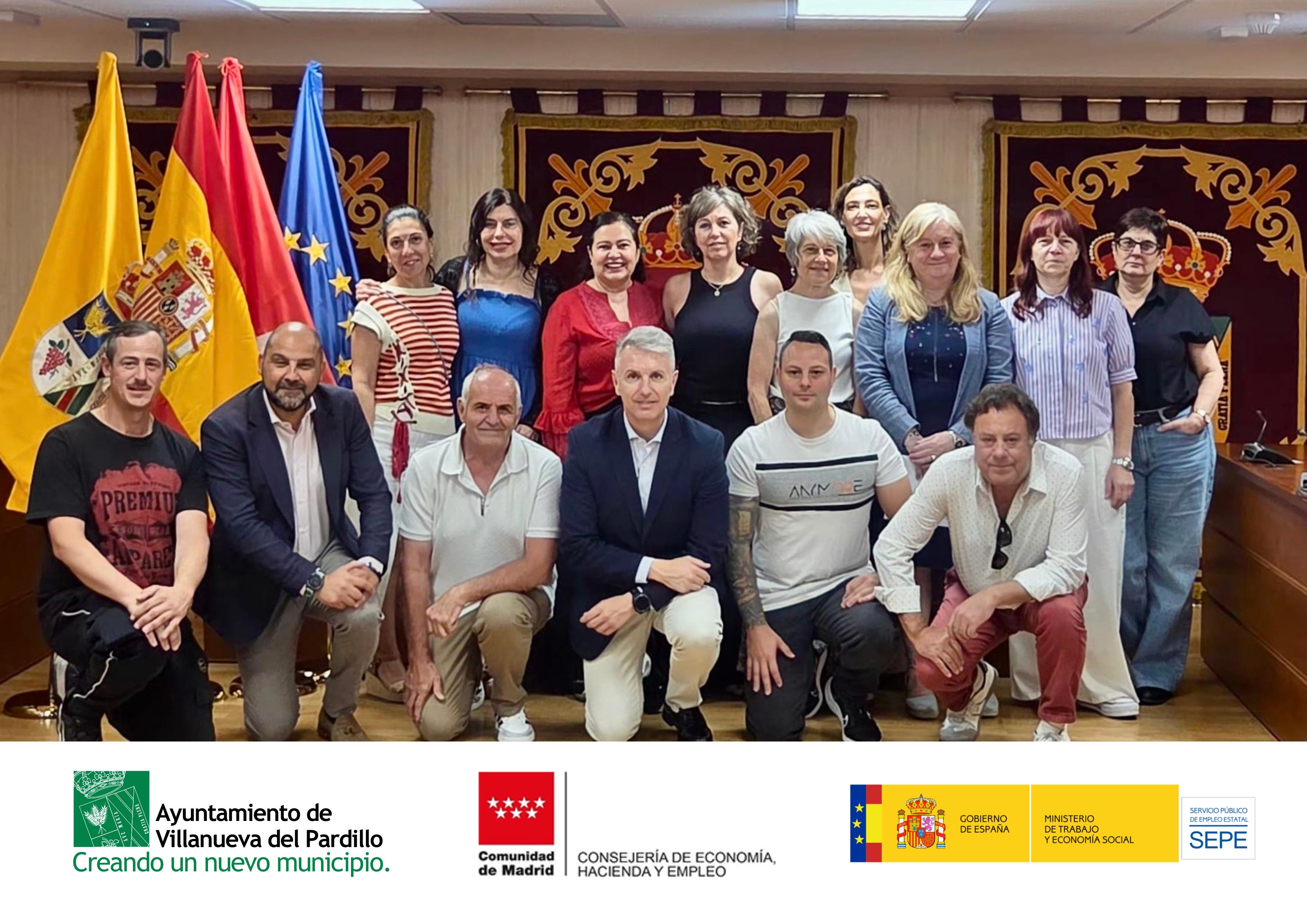 Villanueva del Pardillo clausura el Programa Público de Empleo para la Activación Profesional
