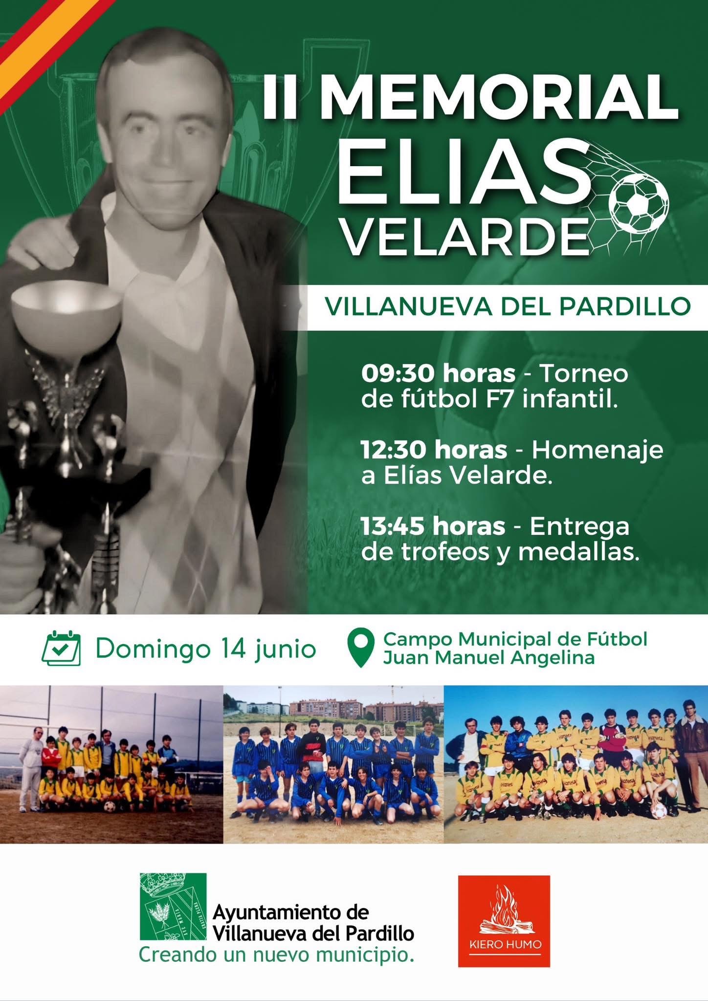Villanueva del Pardillo celebra el Segundo Memorial Elías Velarde
