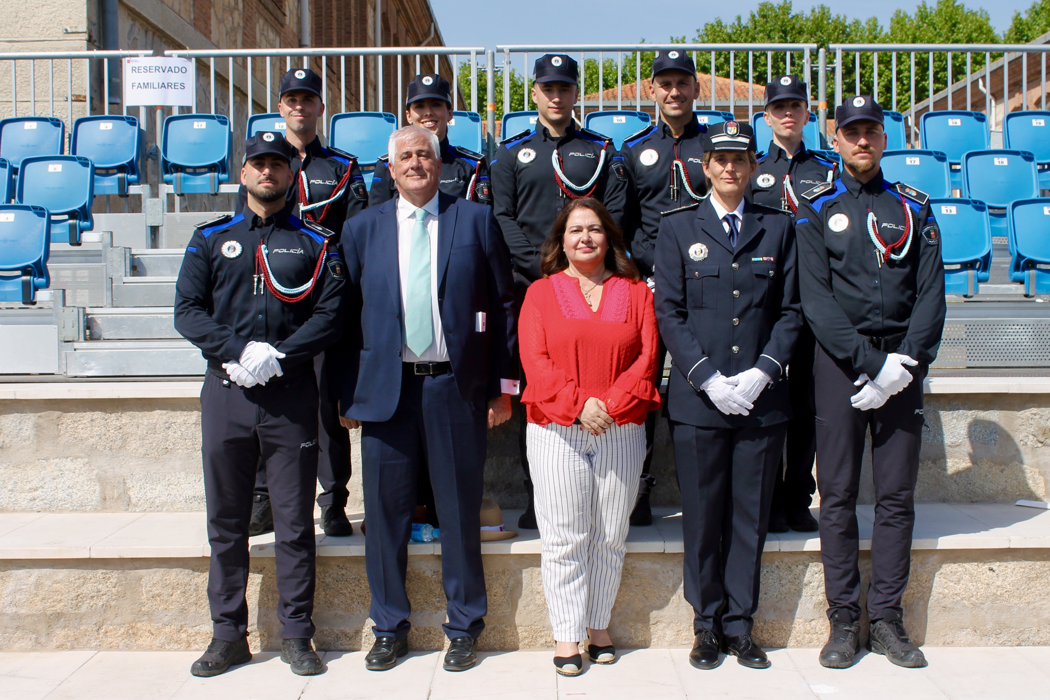 Cumpliendo para avanzar. Ocho nuevos agentes de Policía Local de Villanueva del Pardillo concluyen su formación en el IFISE