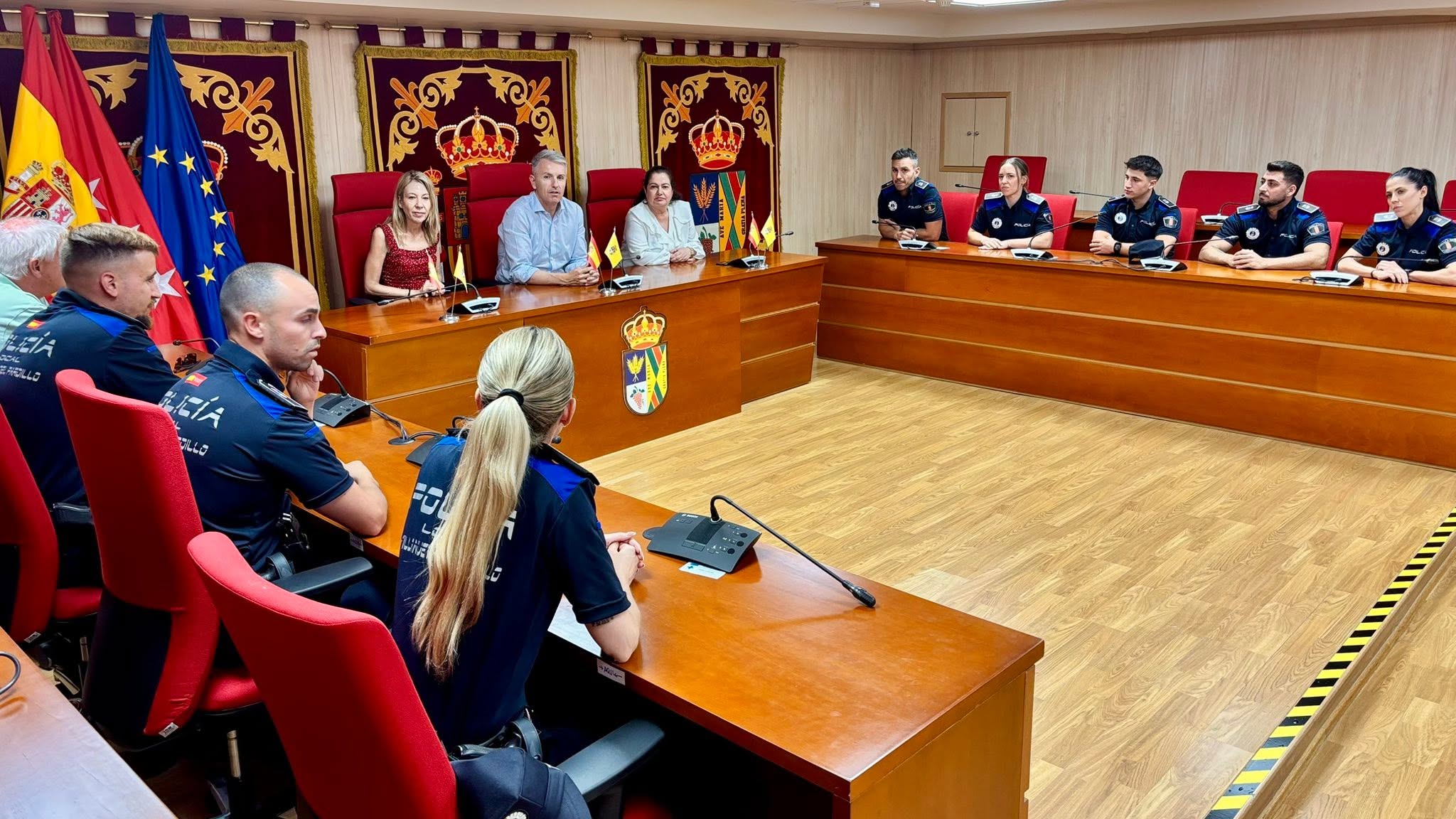 Villanueva del Pardillo refuerza la seguridad con la incorporación de ocho nuevos agentes de Policía Local