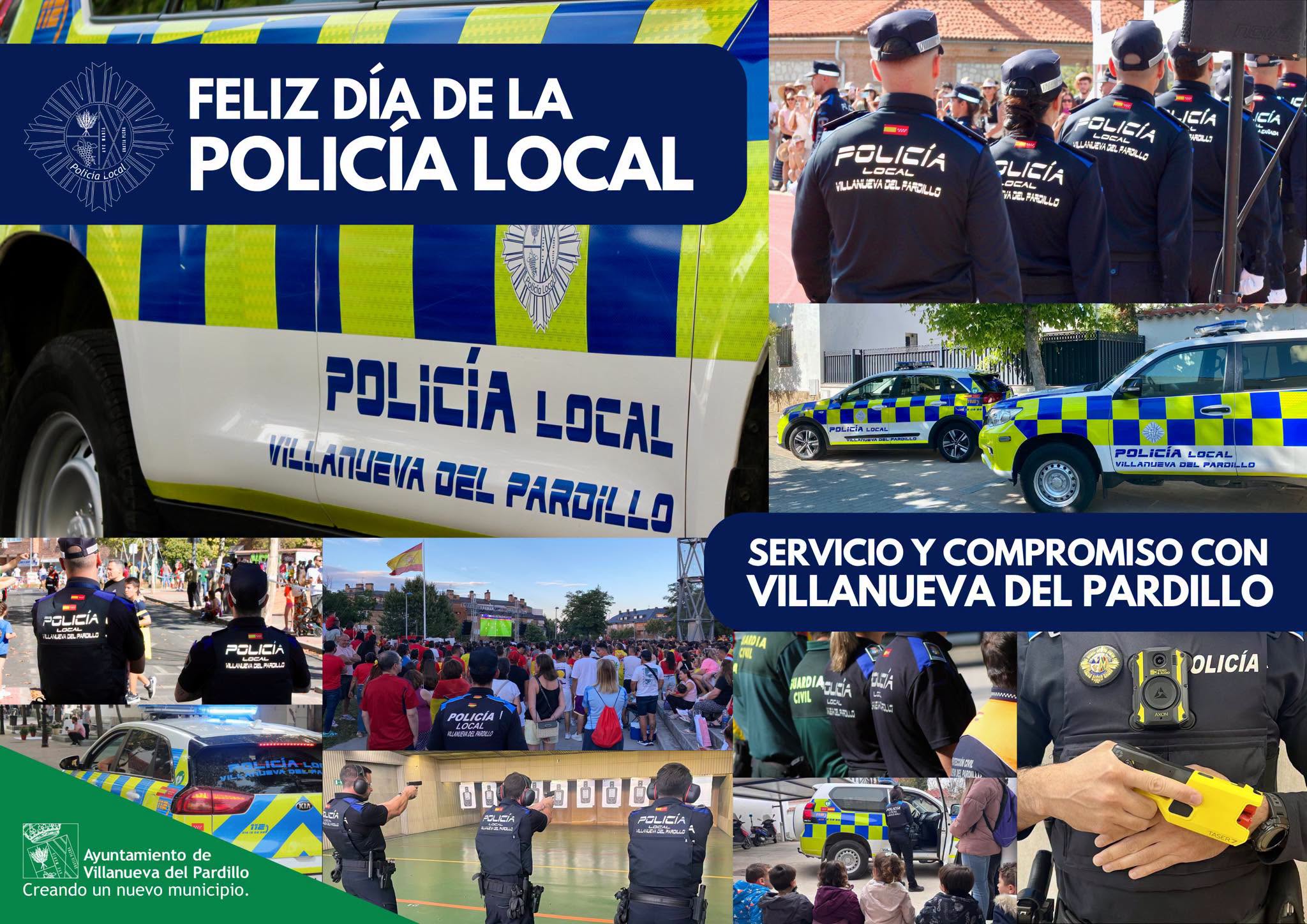 Día de la Policía Local, servicio y compromiso con Villanueva del Pardillo