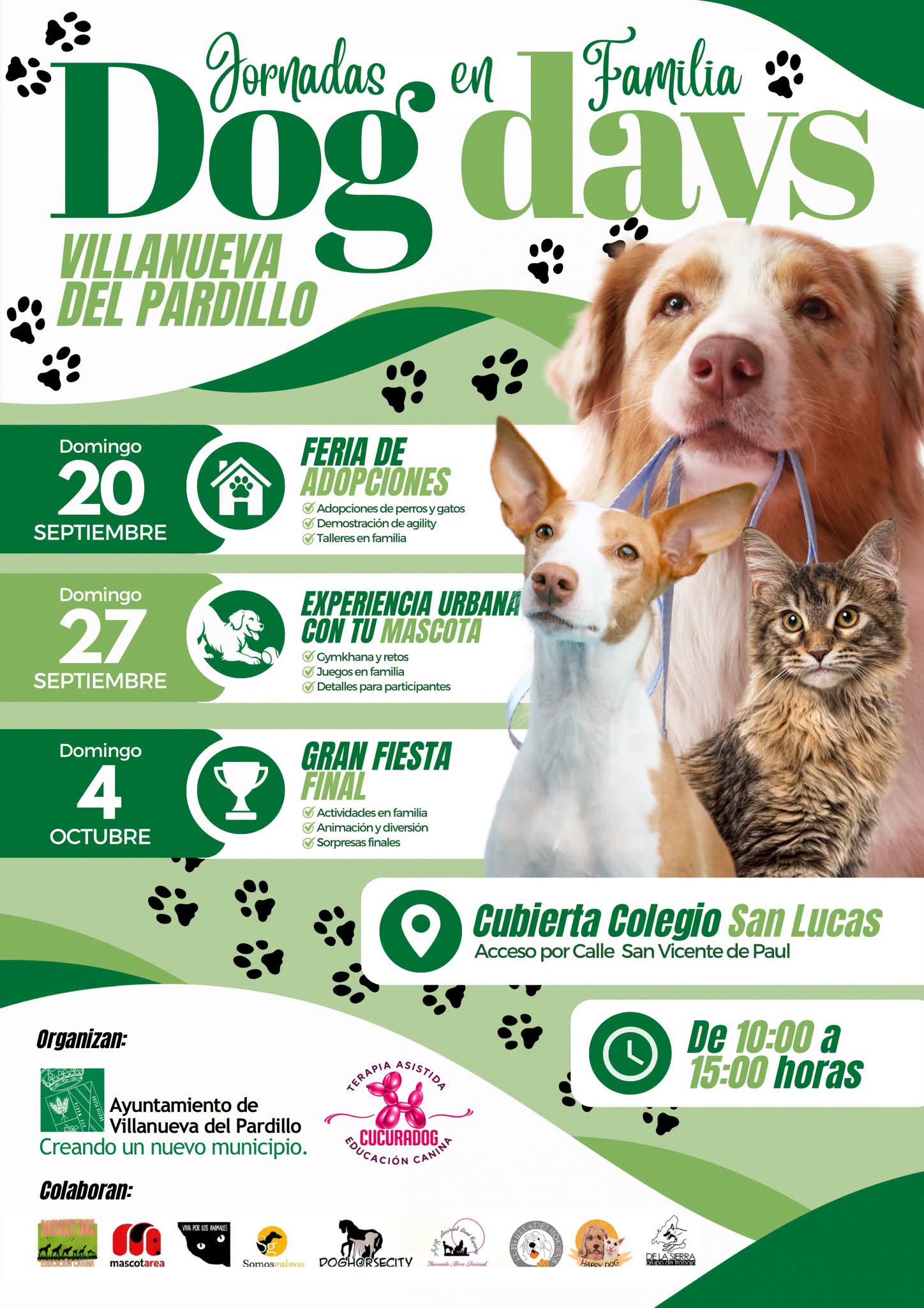 Jornadas en familia “Dog Days” en Villanueva del Pardillo