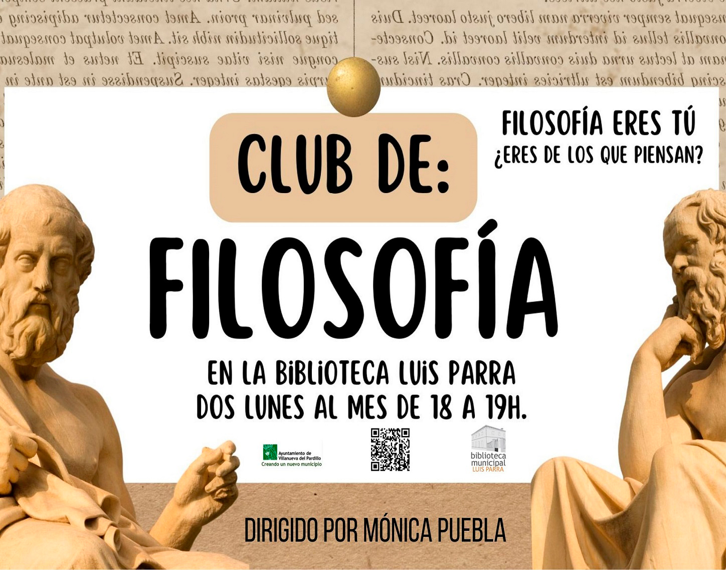 Club de filosofía, lunes 28 de octubre'24