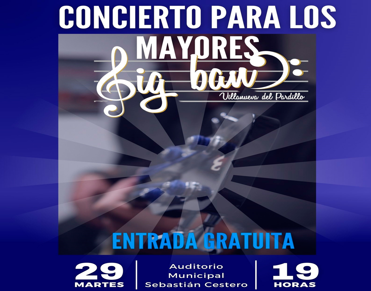 Concierto para nuestros Mayores, martes 29 de abril'25