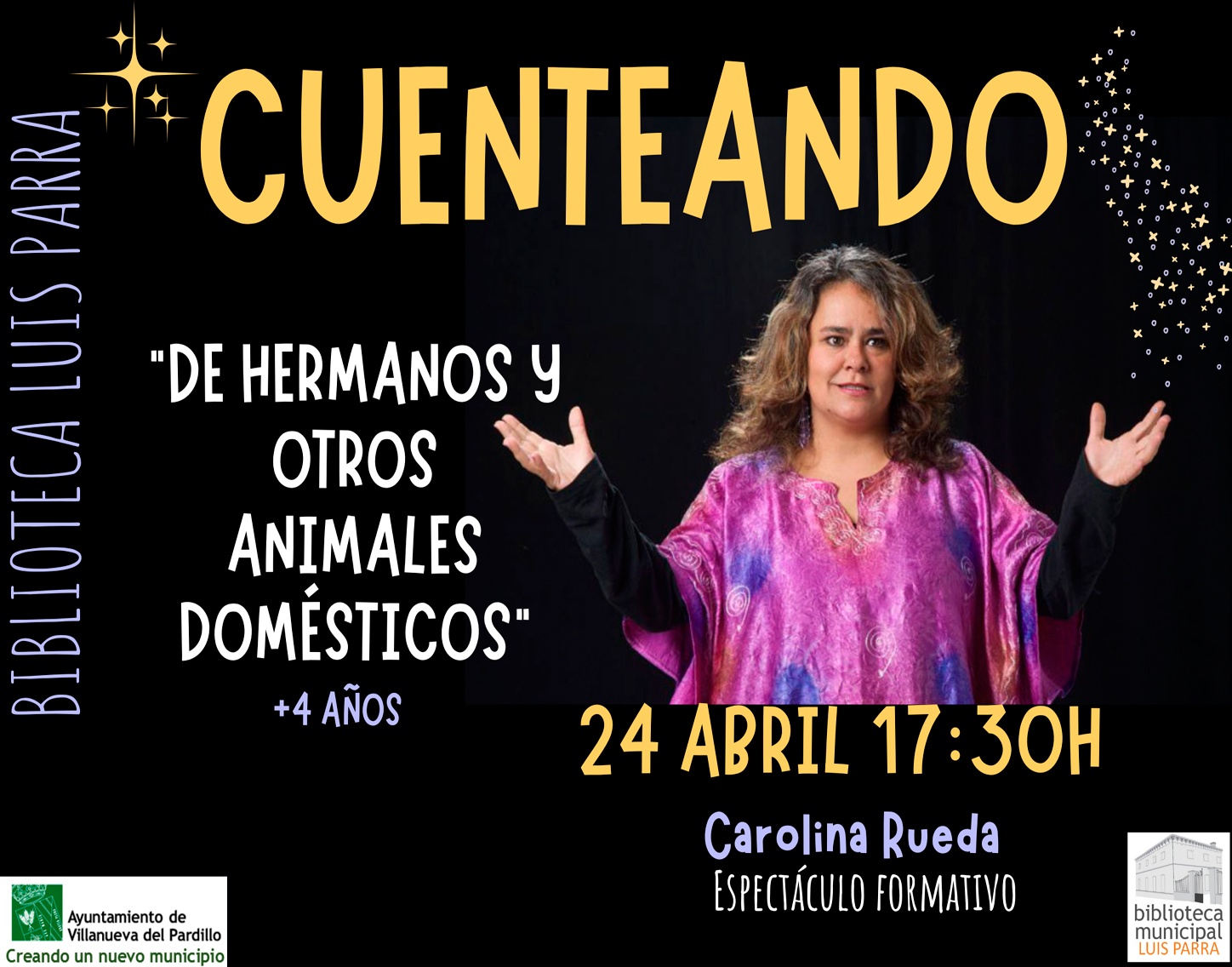 Cuentos en familia, jueves 24 de abril'25