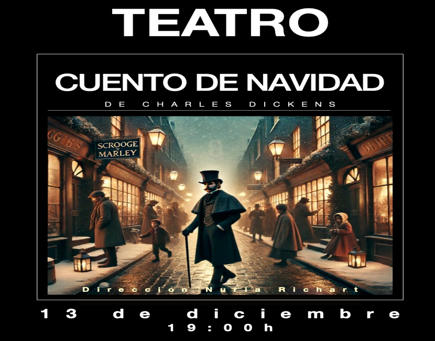Teatro Familiar "Cuento de Navidad", sábado 13 de diciembre'25