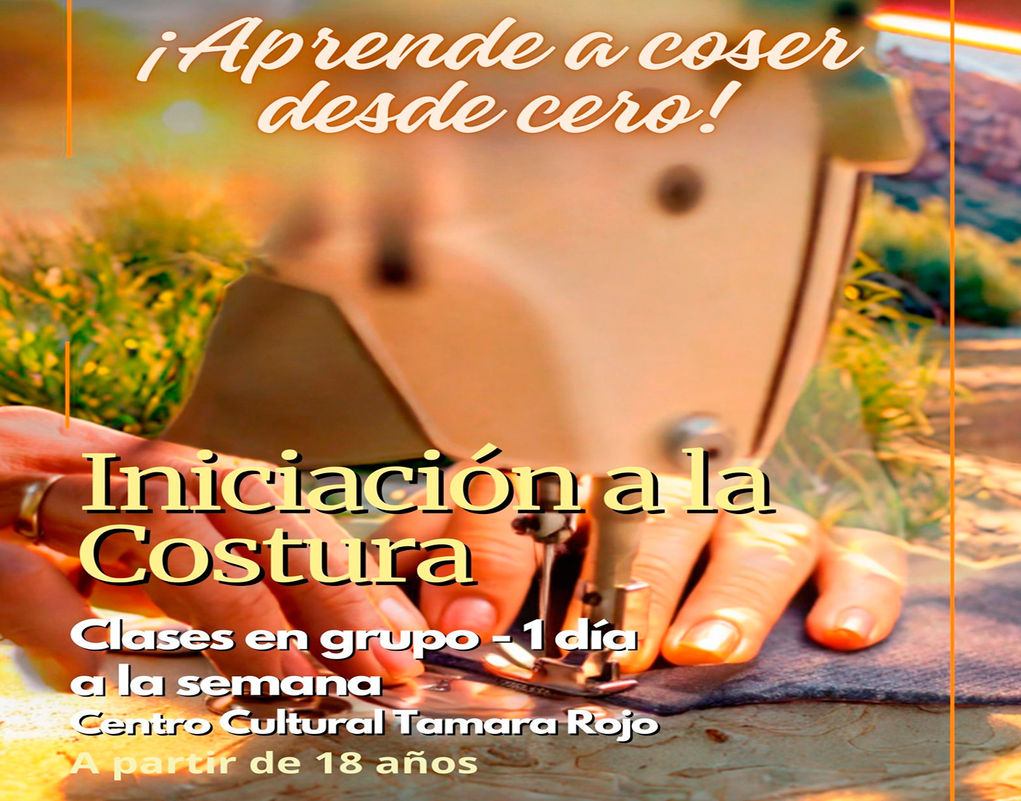Nuevo curso!!: Costura para principiantes