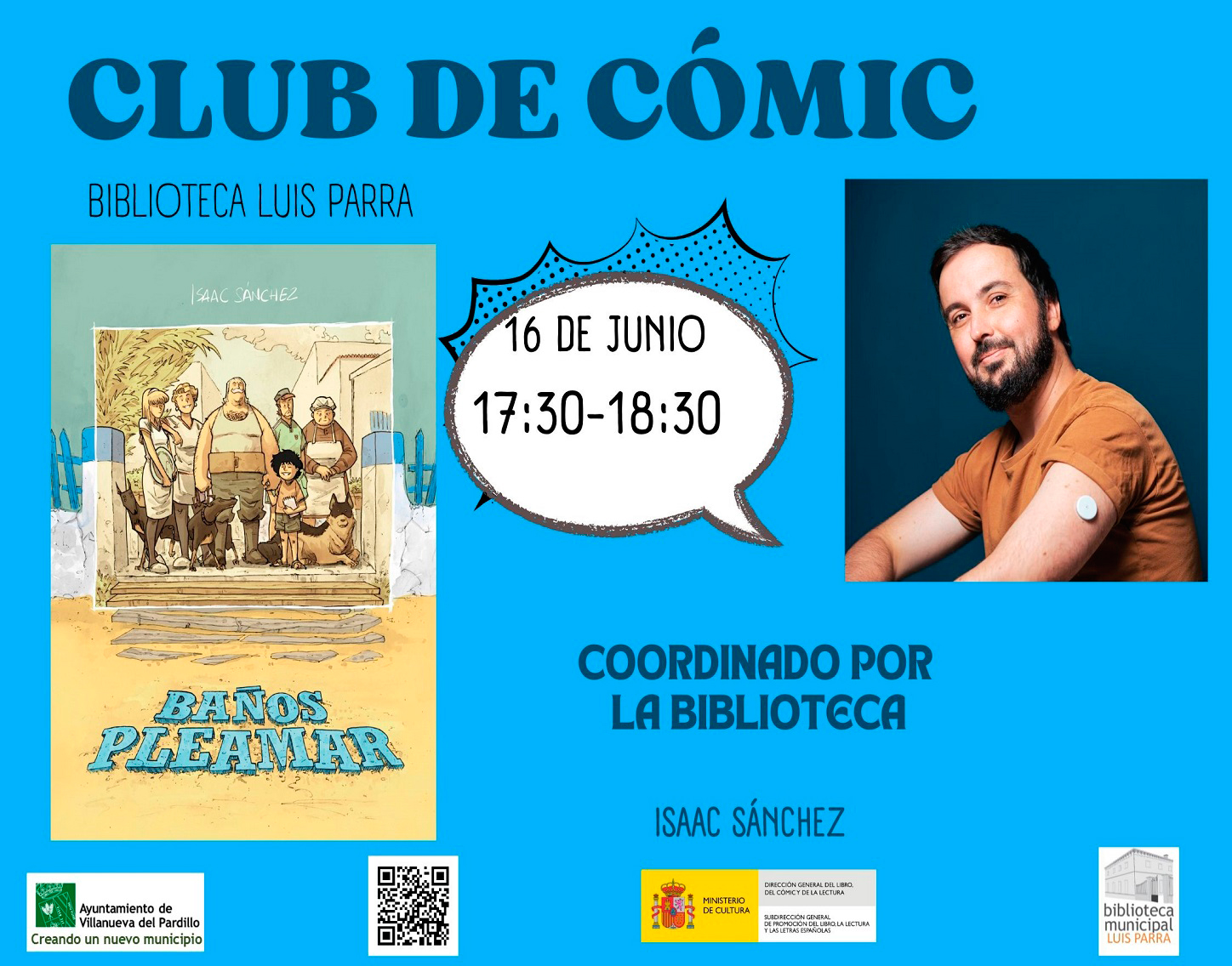 Club de lectura de cómic, lunes 16 de junio'25