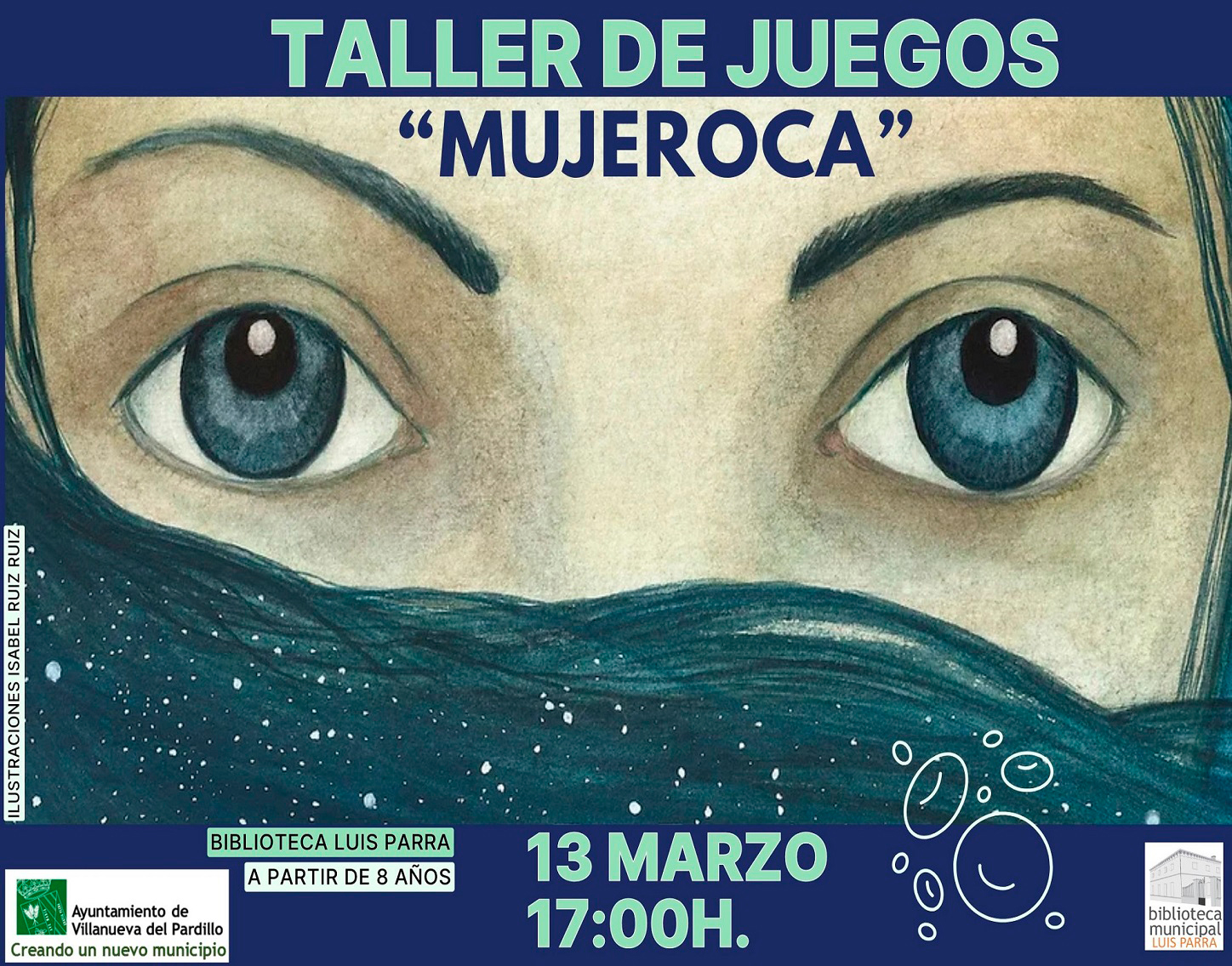 Taller de juegos "Mujeroca", jueves 13 de marzo'25