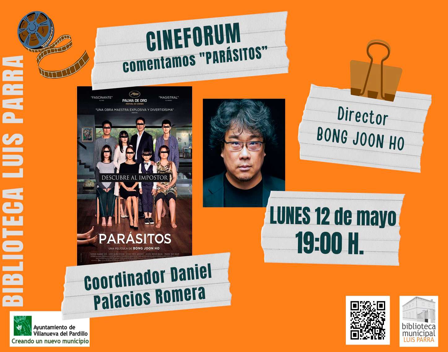 Cineforum, lunes 12 de mayo'25