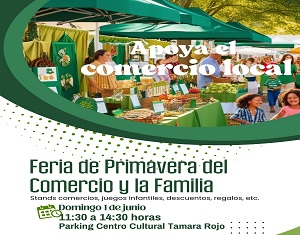 Feria de Primavera del Comercio y la Familia, 1 de junio'25