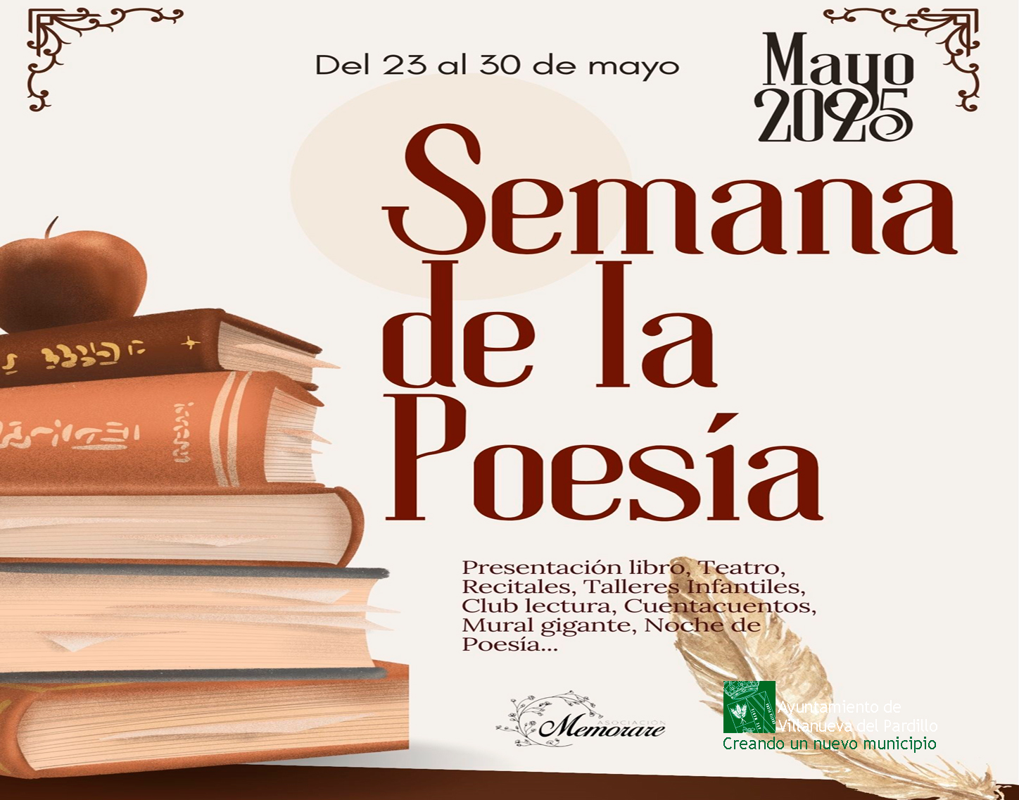 I Semana de la Poesía en Villanueva del Pardillo 2025