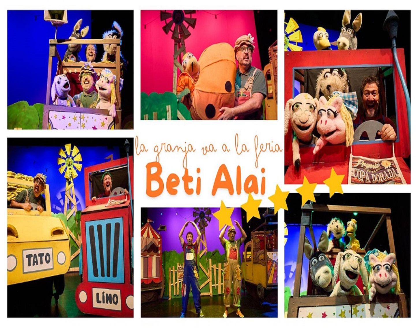 Teatro Infantil "La granja va a la feria",  sábado 8 de noviembre'25
