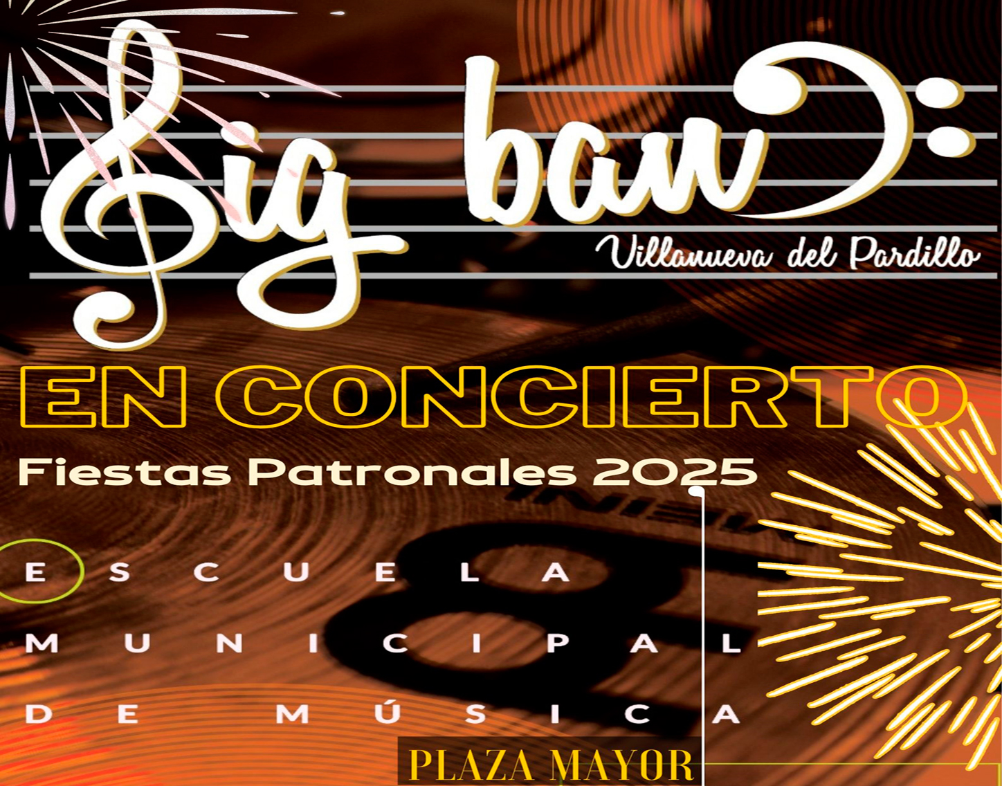 Concierto de la Big Band de Villanueva del Pardillo en las Fiestas Patronales'25
