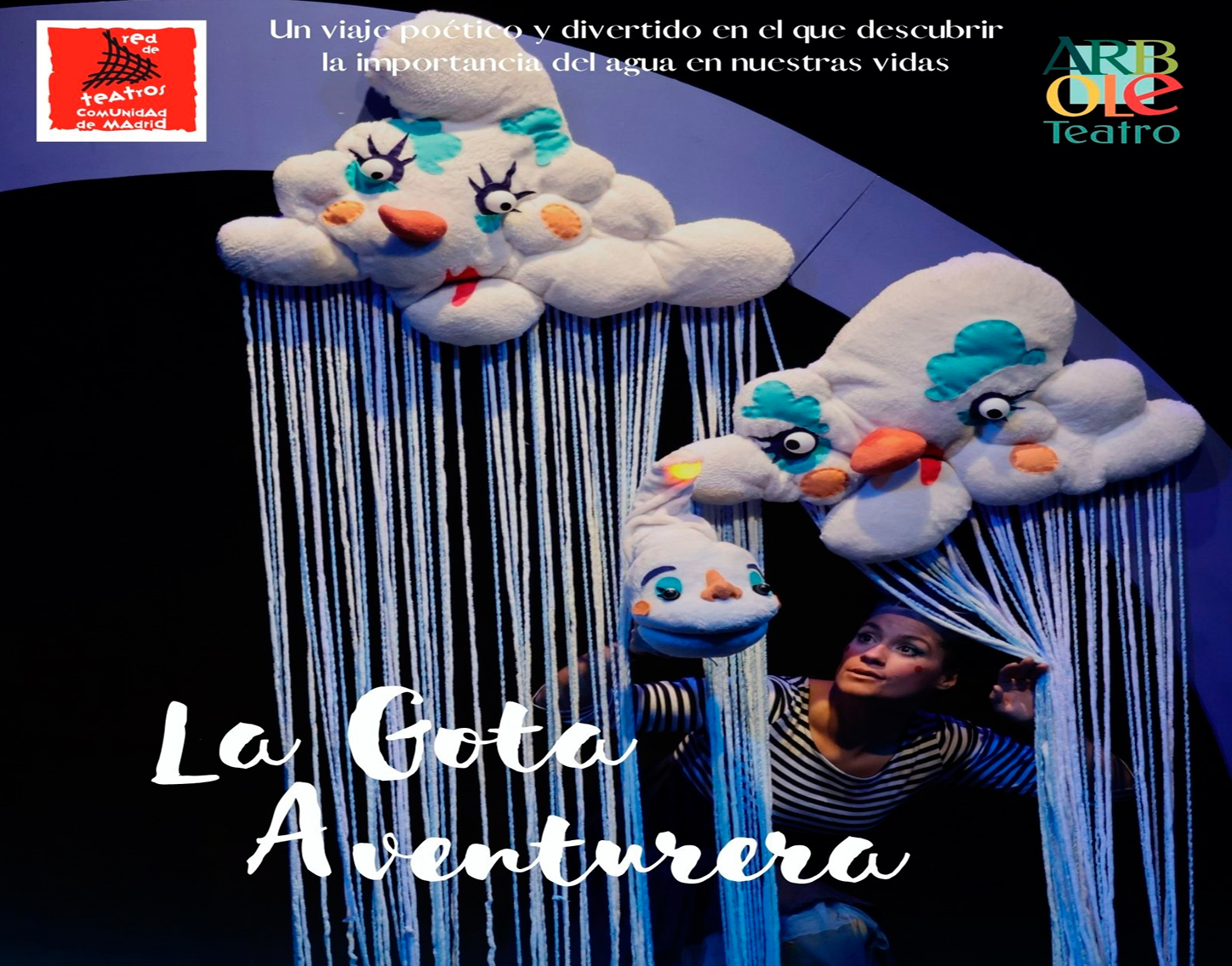 Espectáculo Infantil "La gota aventurera",  sábado 18 de octubre'25