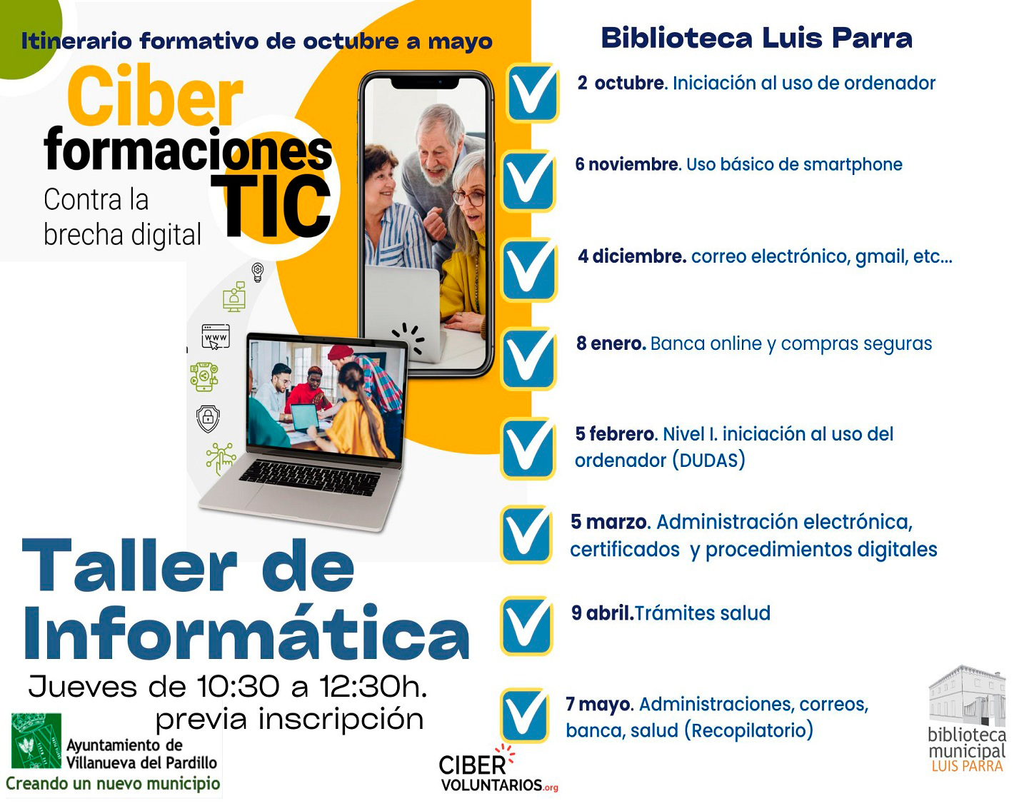 Taller de informática para adultos