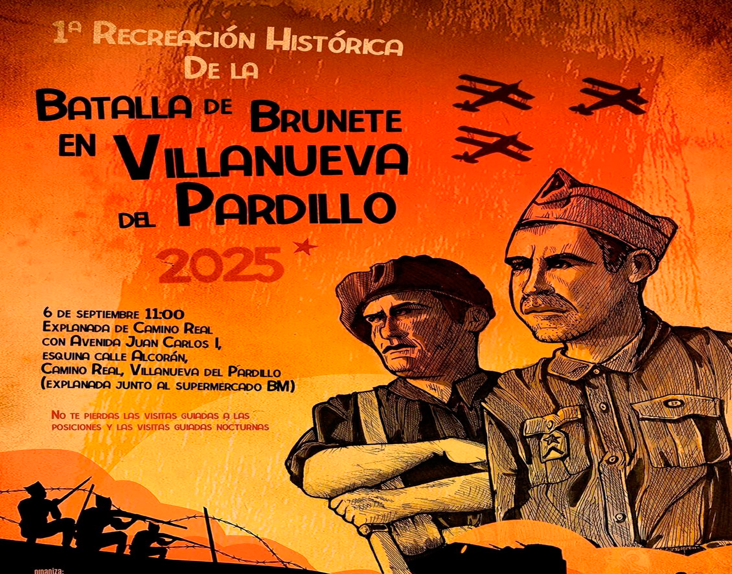 I Recreación de la Batalla de Brunete en Villanueva del Pardillo, 6 de septiembre'25
