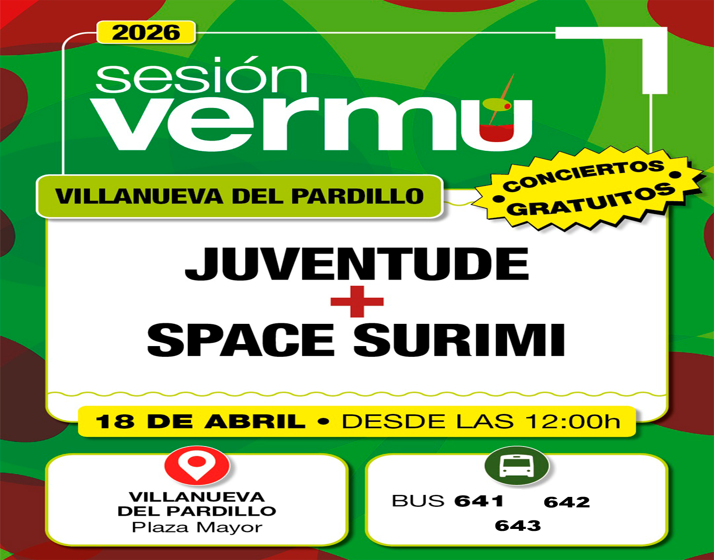 IV Edición Sesión Vermú en Villanueva del Pardillo