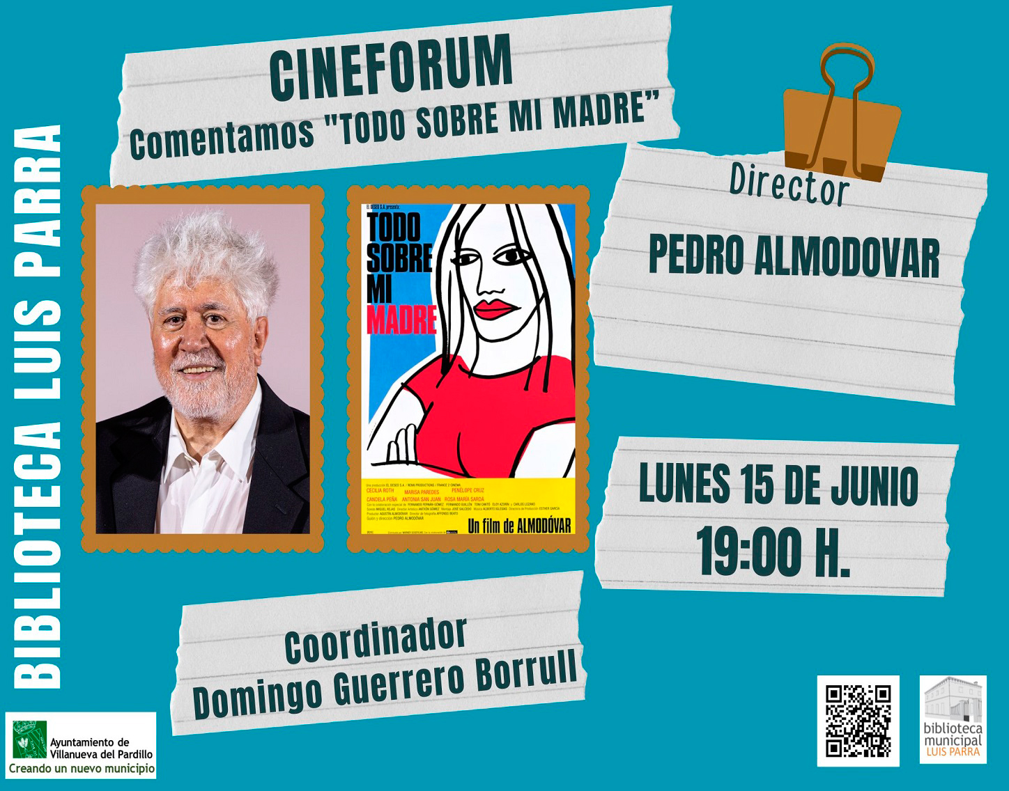 Cineforum, lunes 15 de junio'26