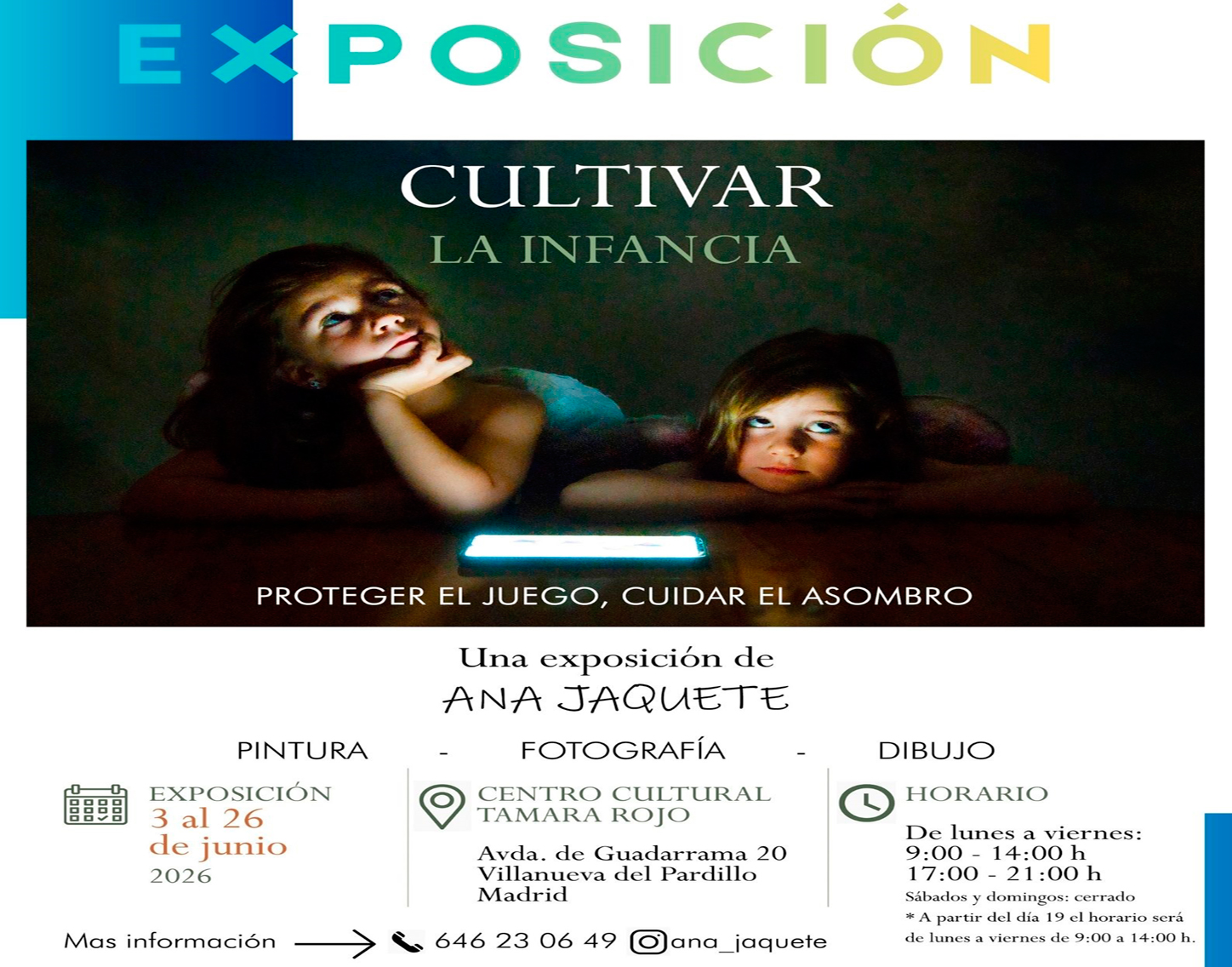 Exposición "Cultivar la infancia", de Ana Jaquete