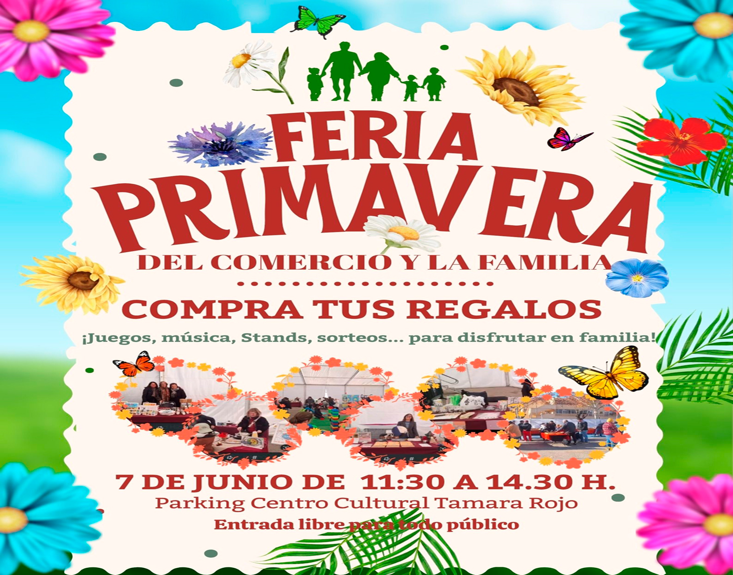 Feria de Primavera del Comercio y la Familia, 7 de junio'26