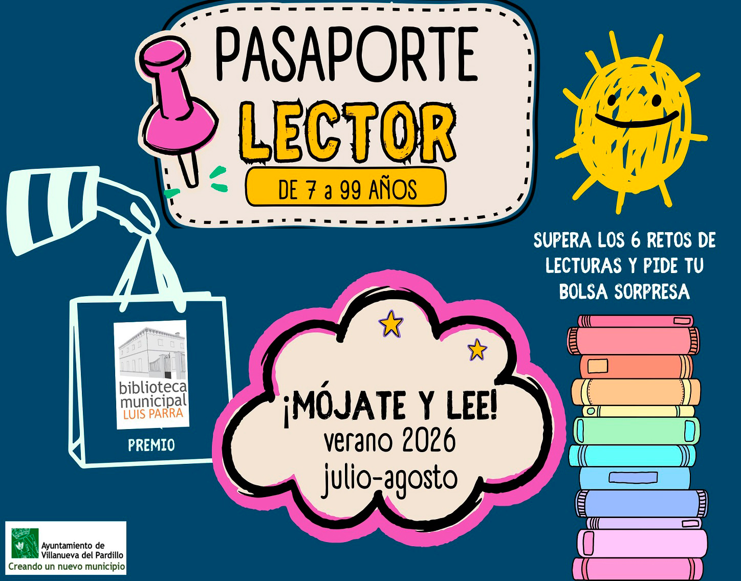 Nuevo Pasaporte Lector en la Biblioteca Municipal