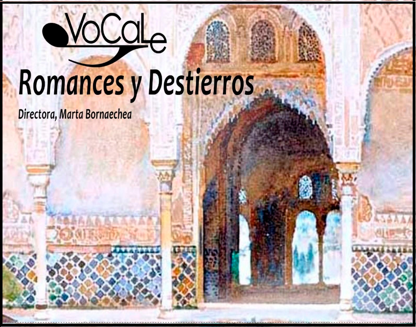 Concierto "Romances y destierros", sábado 27 de junio'26