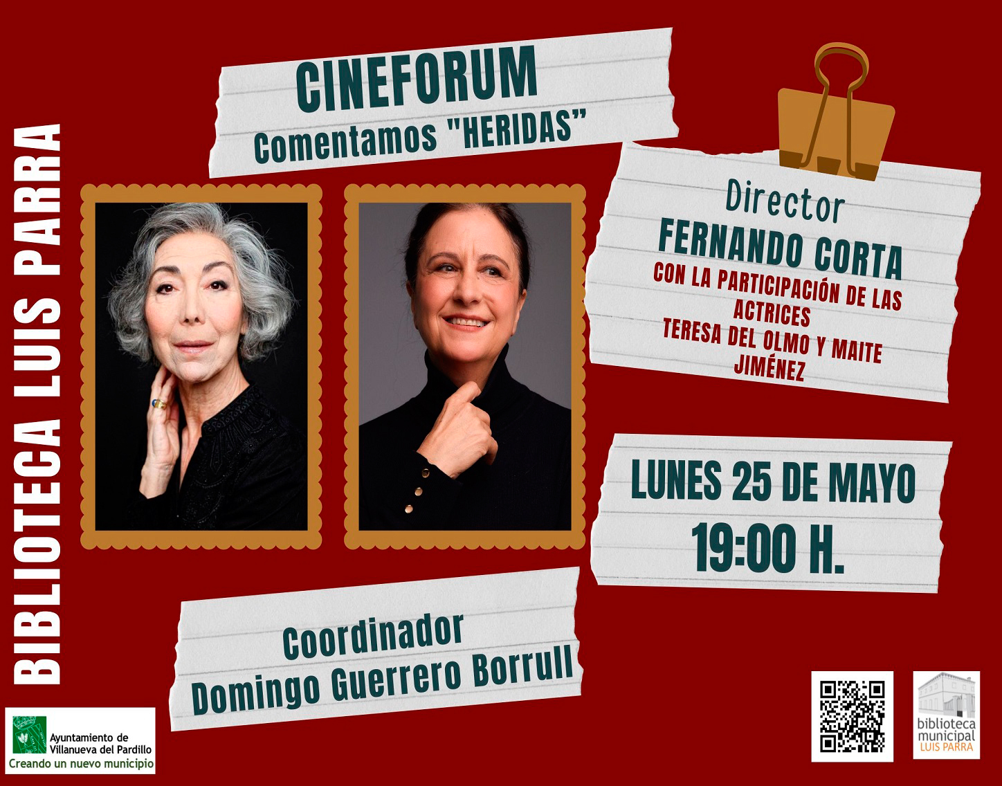 Cineforum, lunes 25 de mayo'26