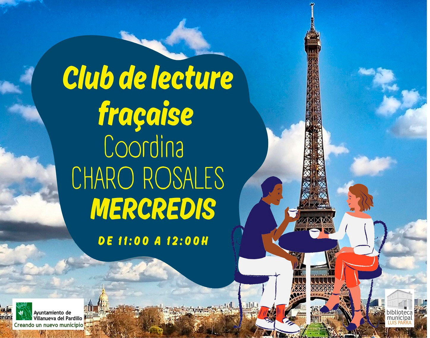 Club de lectura y conversación en francés, octubre'26