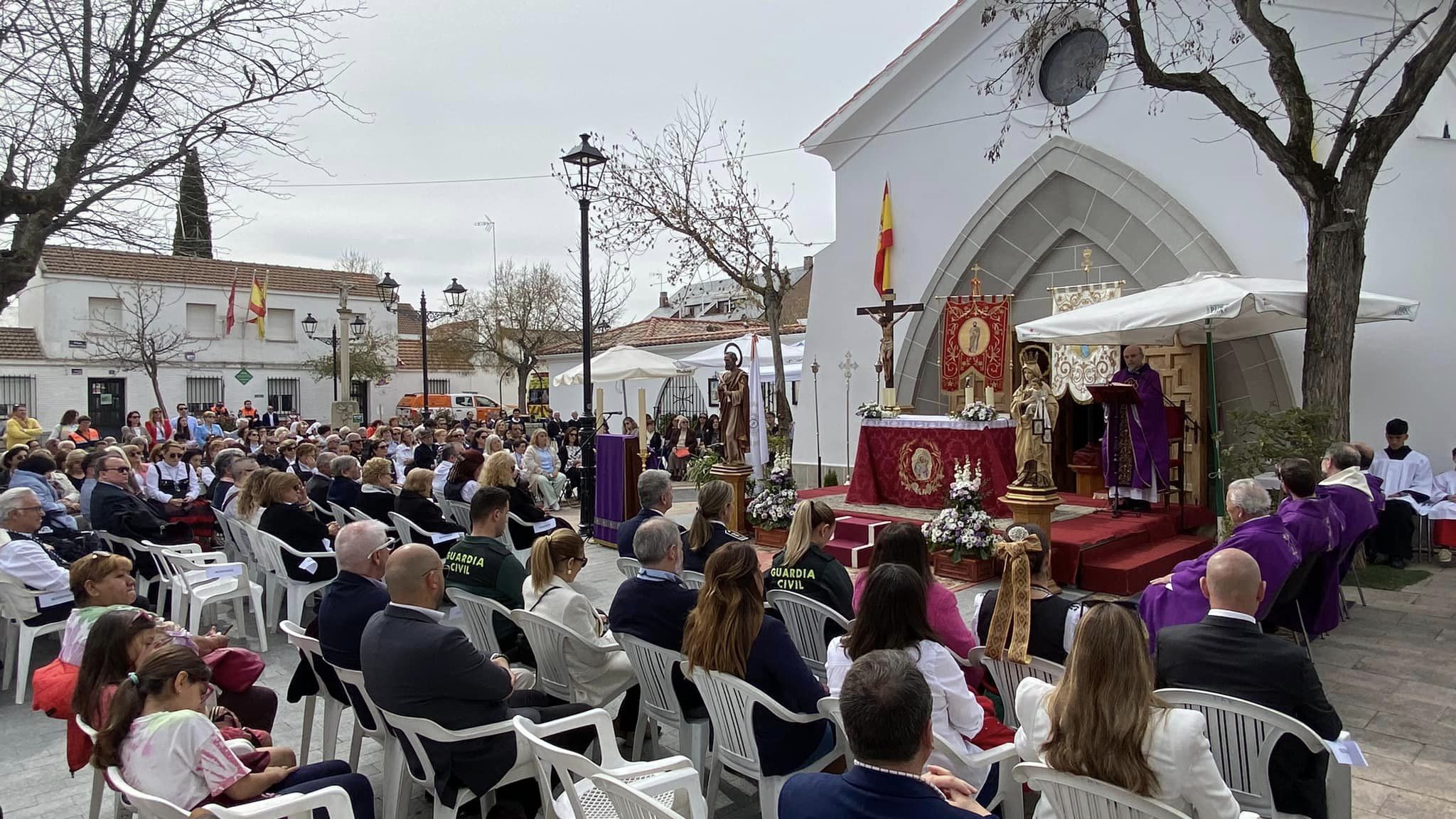 VILLANUEVA DEL PARDILLO CELEBRA EL 75 ANIVERSARIO DE LA IGLESIA SAN LUCAS EVANGELISTA. 17/03/2024
