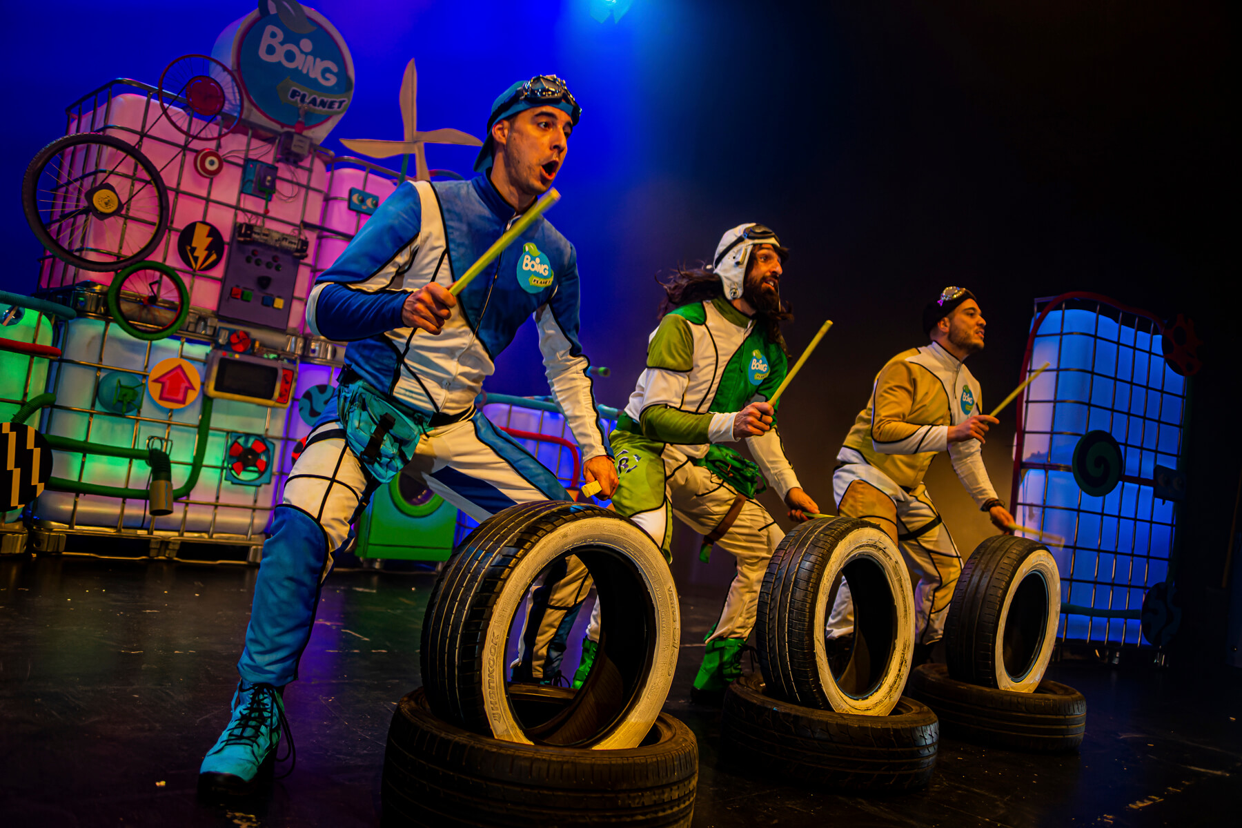 TEATRO FAMILIAR YLLANA "BOING PLANET" EN VILLANUEVA DEL PARDILLO. 12/03/2024