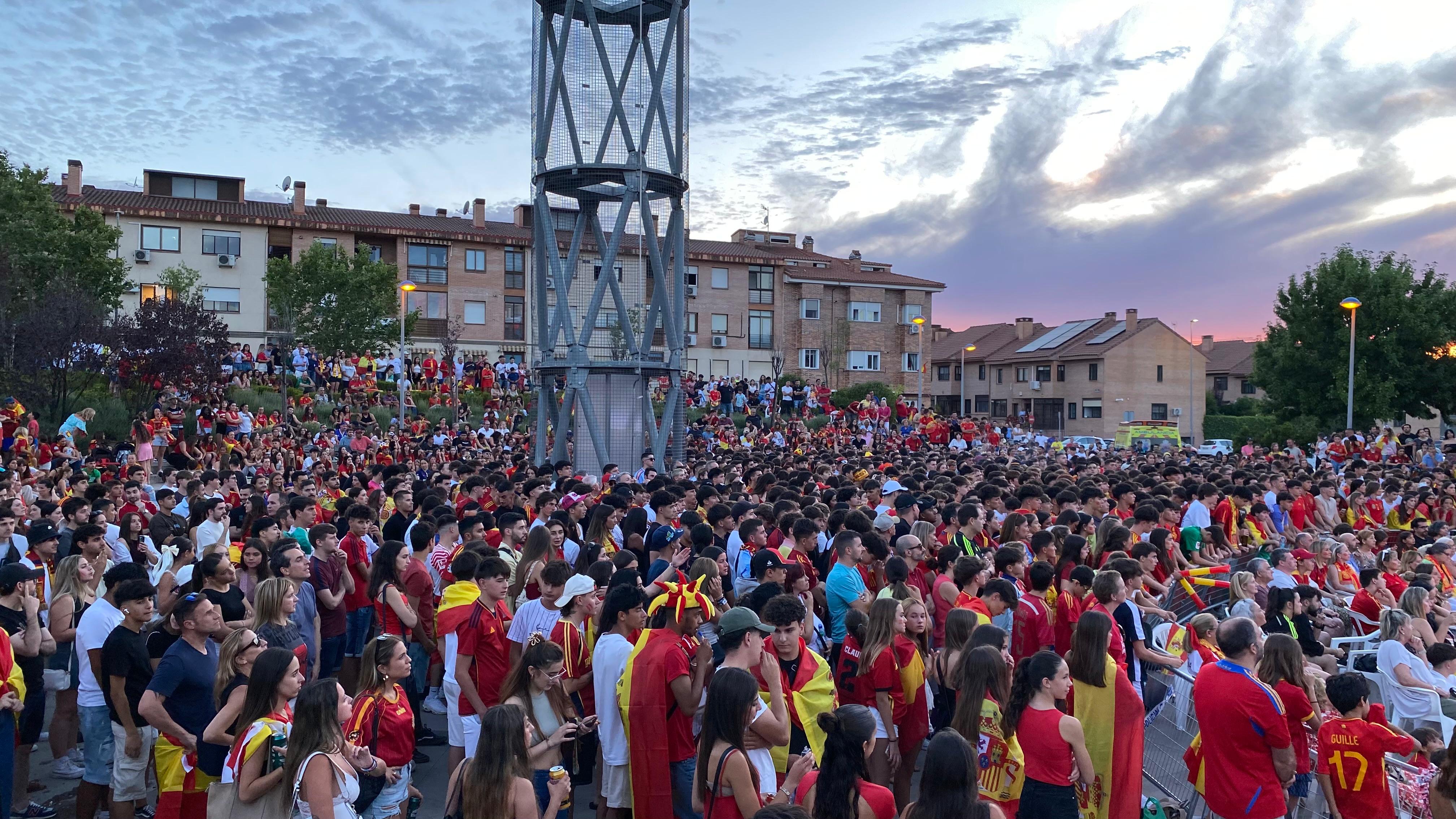 VILLANUEVA DEL PARDILLO CELEBRA A LO GRANDE LA VICTORIA DE ESPAÑA EN LA FINAL DE LA EUROCOPA 2024. 15/07/2024.