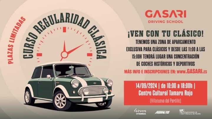 Curso regularidad clásica y concentración de clásicos y deportivos en Villanueva del Pardillo