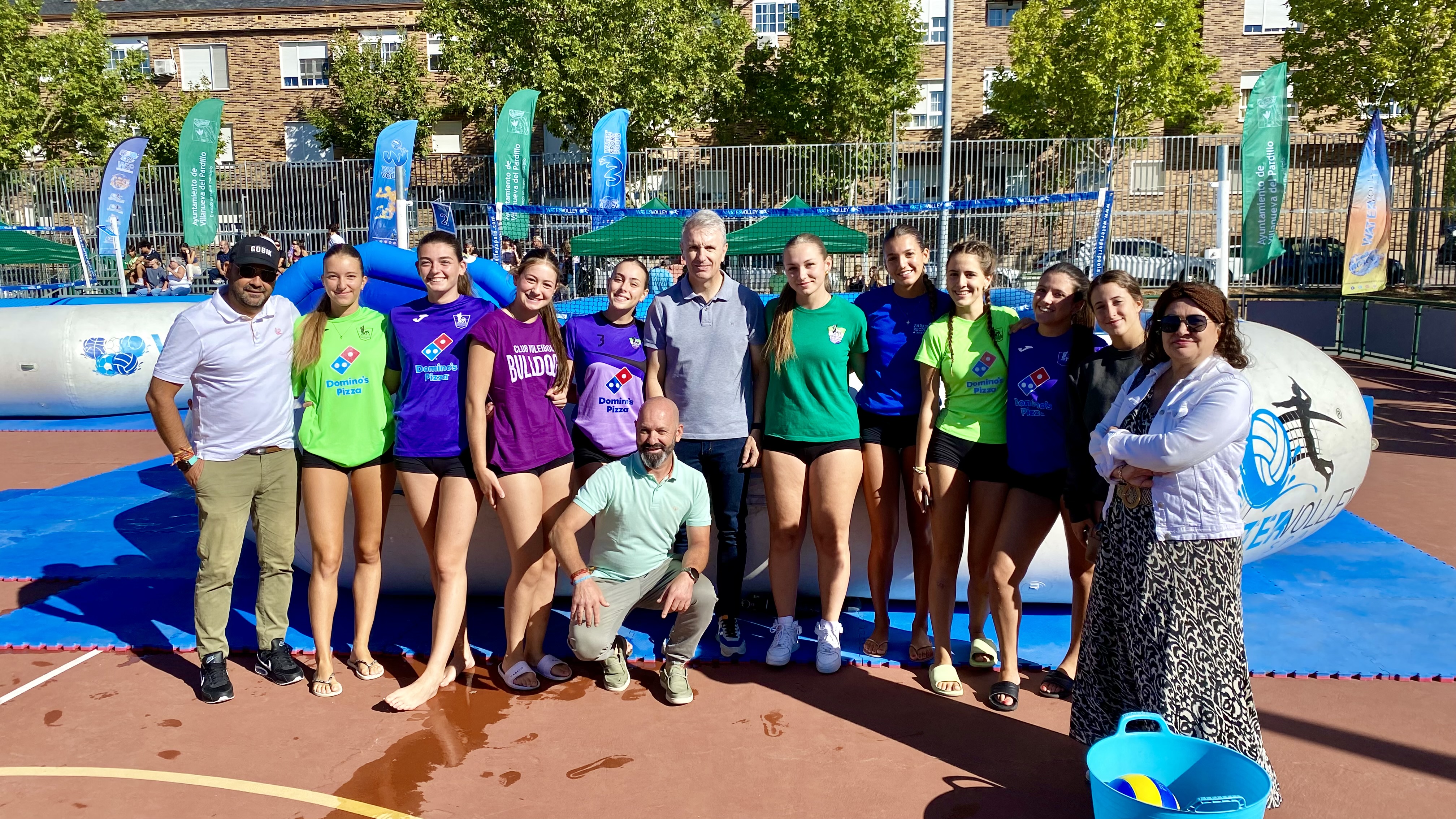 Nuevo éxito del II Torneo de Watervolley, deporte pionero en Madrid