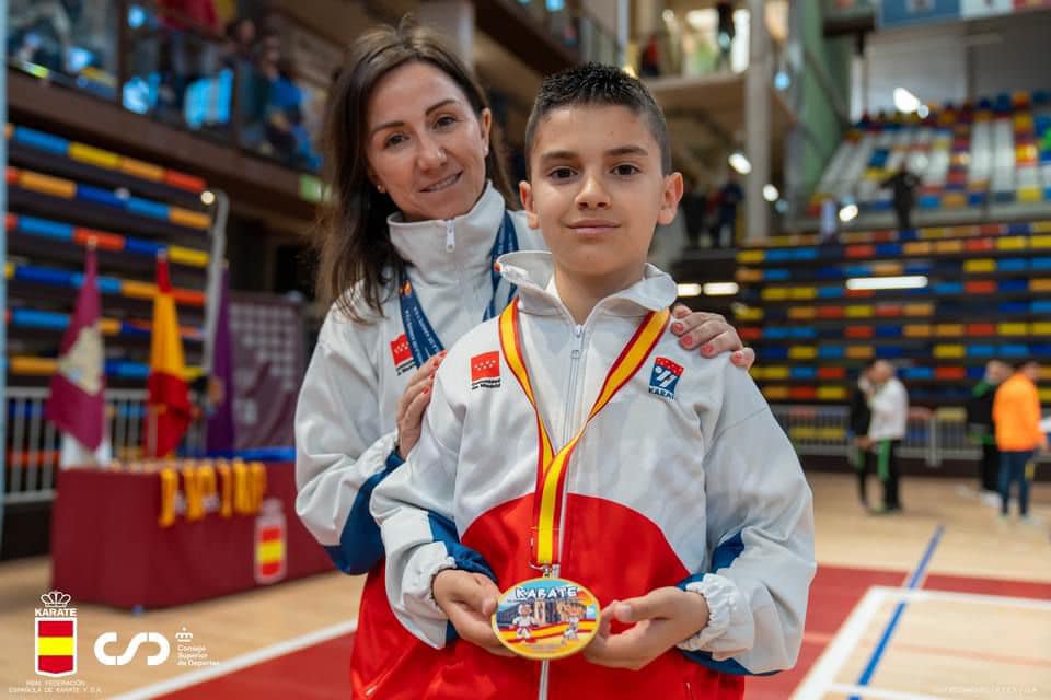 ENHORABUENA A NUESTRO CAMPEÓN DE VILLANUEVA DEL PARDILLO EN EL CAMPEONATO NACIONAL INFANTIL K-23 DE KÁRATE. 29/04/2024