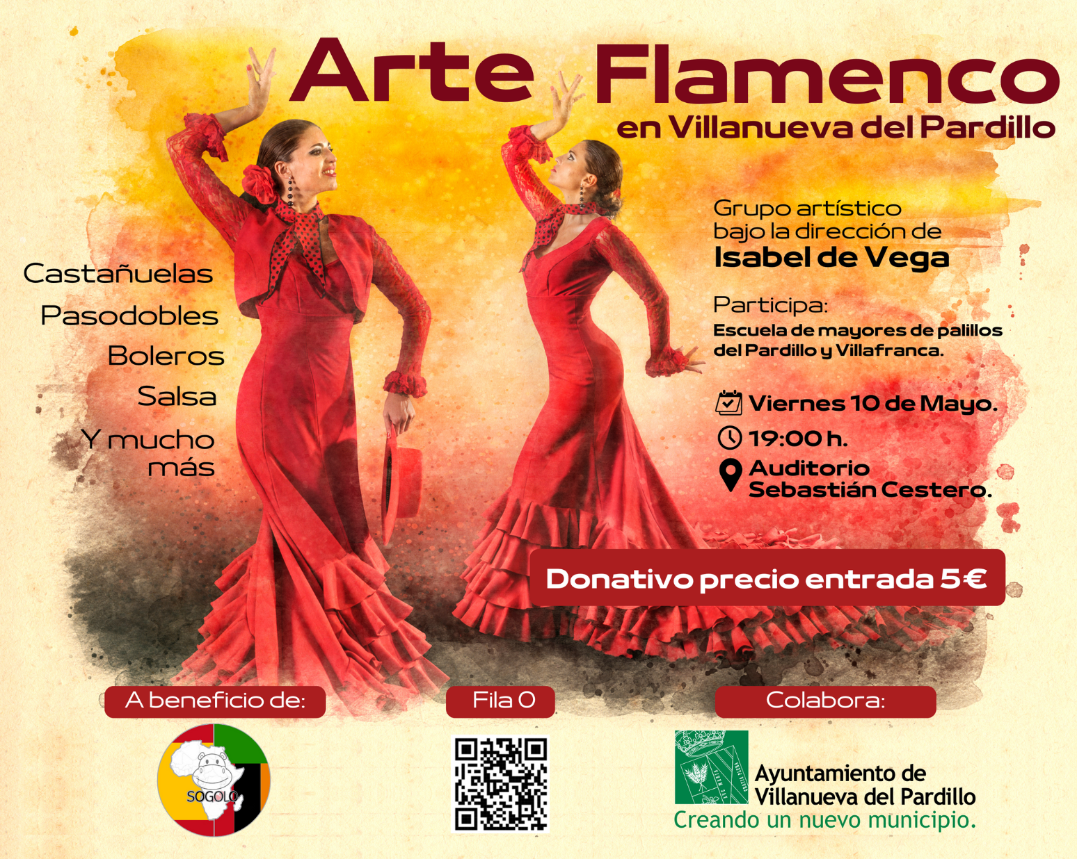 ARTE FLAMENCO EN VILLANUEVA DEL PARDILLO. 03/05/2024
