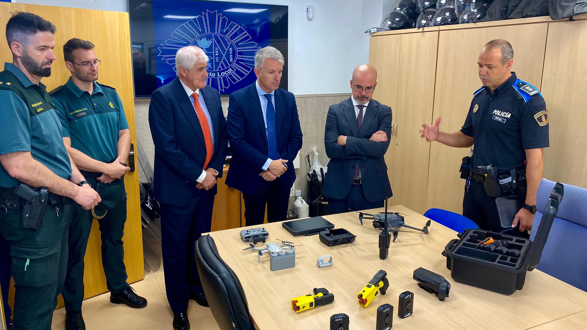 EL DELEGADO DEL GOBIERNO DESTACA QUE VILLANUEVA DEL PARDILLO ES UN MUNICIPIO SEGURO. 10/07/2024