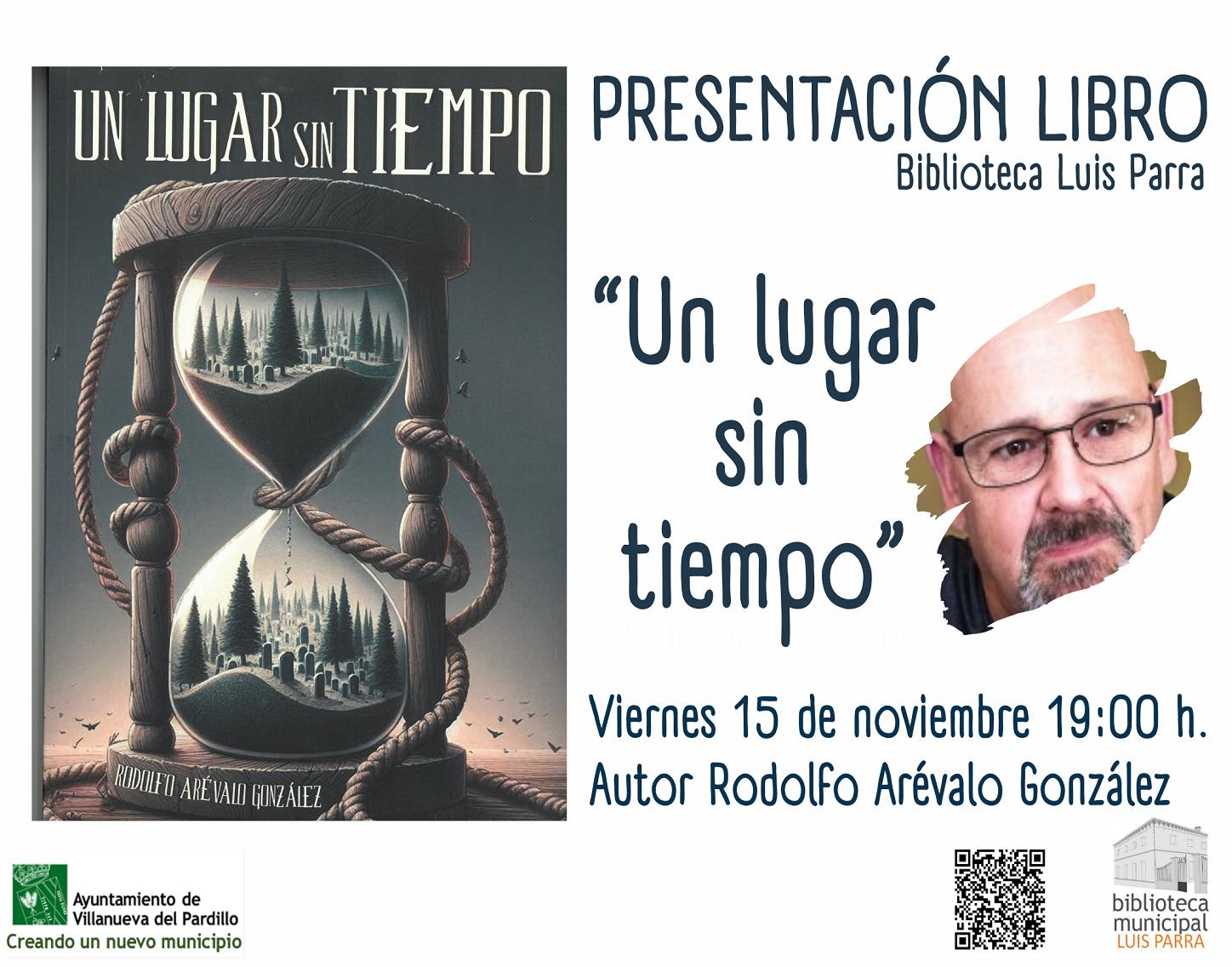 Presentación del libro "Un lugar sin tiempo" de Rodolfo Arévalo González