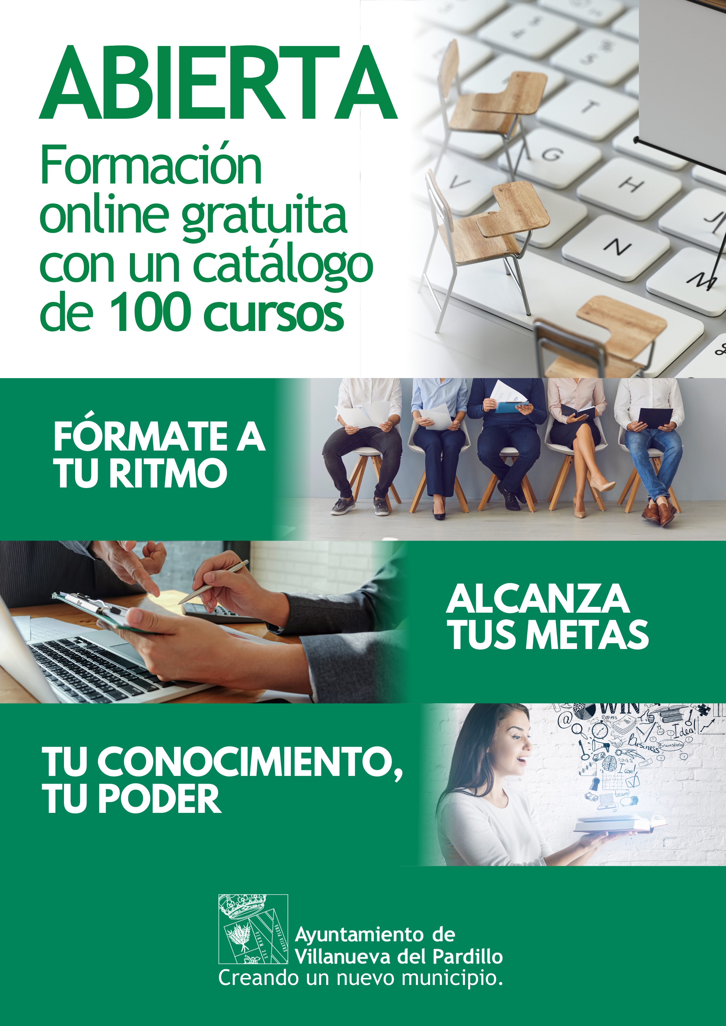 Comienza la formación online gratuita en Villanueva del Pardillo