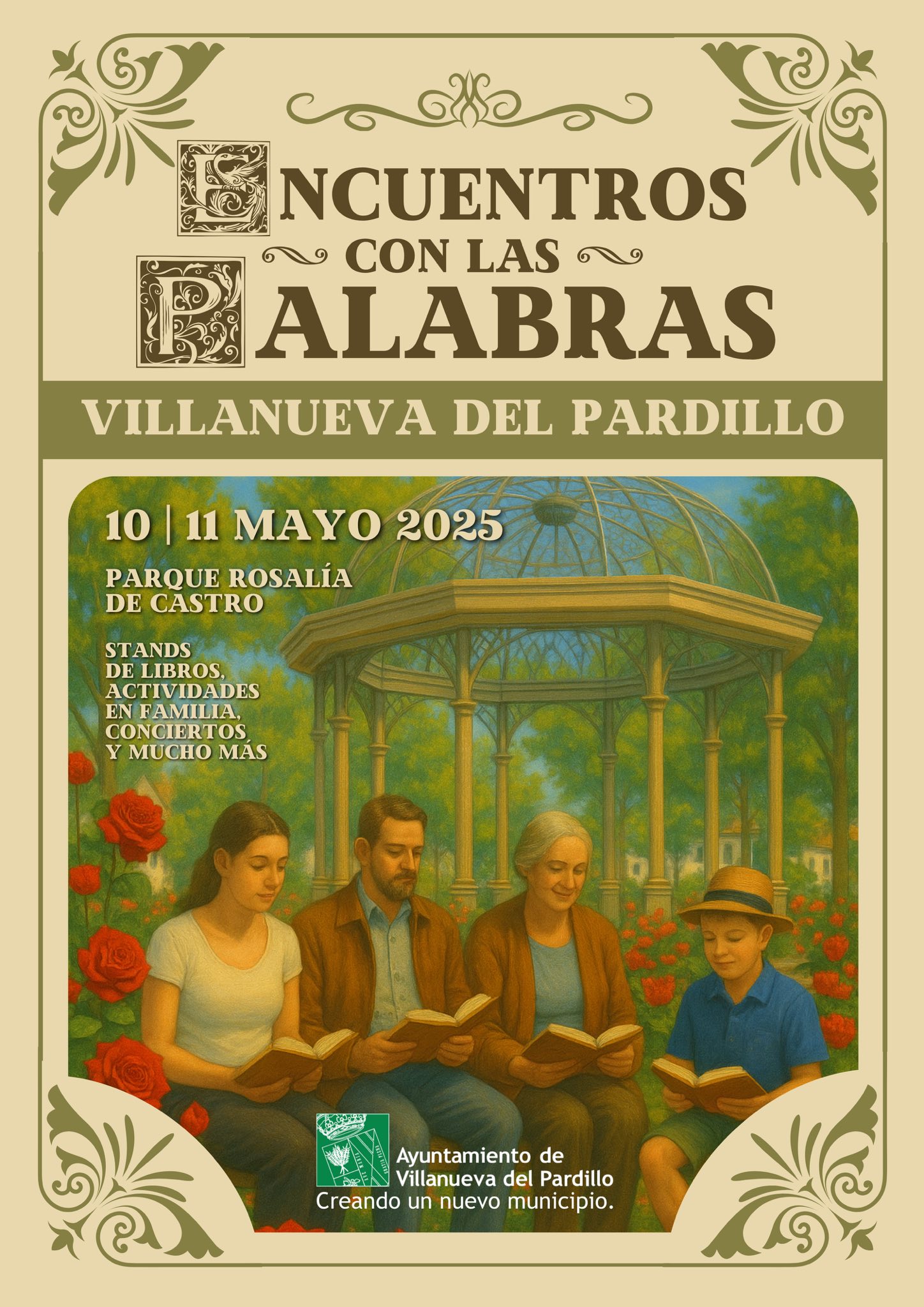 Villanueva del Pardillo acoge la primera feria del libro “Encuentros con las palabras”