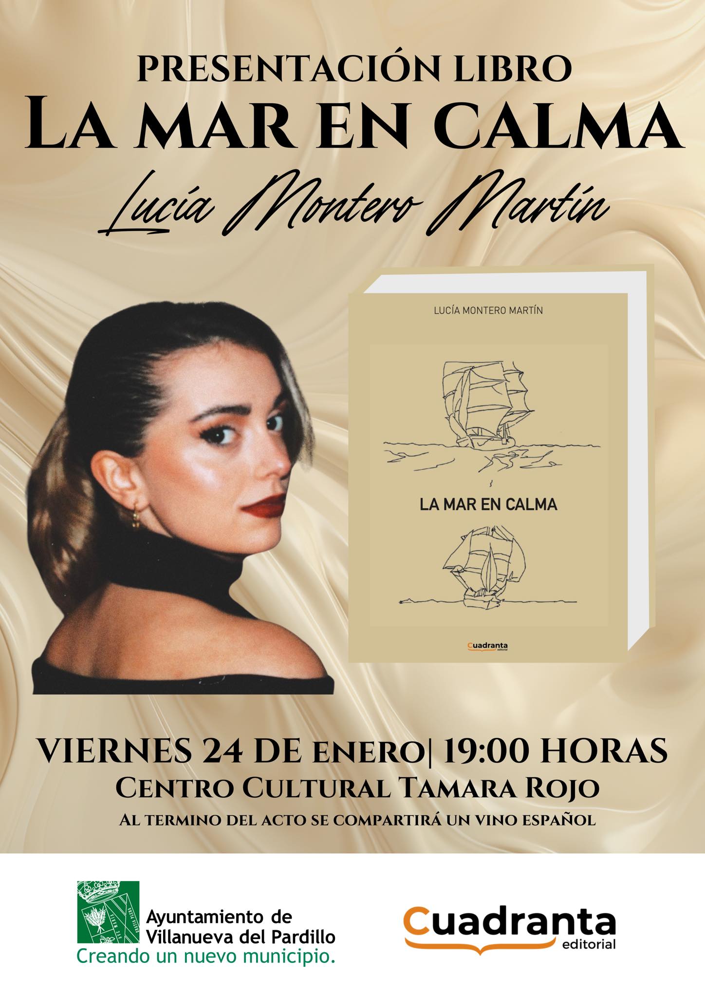 Presentación del libro "La mar en calma" de Lucía Montero Martín